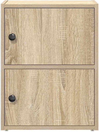 vidaXL Wohnzimmer Schrank aus Spanplatte Braune 40x24x52cm