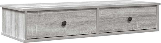 Стенен Раф Сив Sonoma 100x37.5x19см