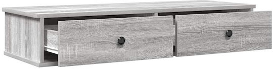 Стенен Раф Сив Sonoma 100x37.5x19см