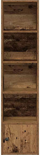 Brown Bookcase 31x24x127cm
