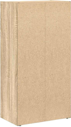 Wohnzimmerschrank aus Spanplatte Braun 40x24x77 cm