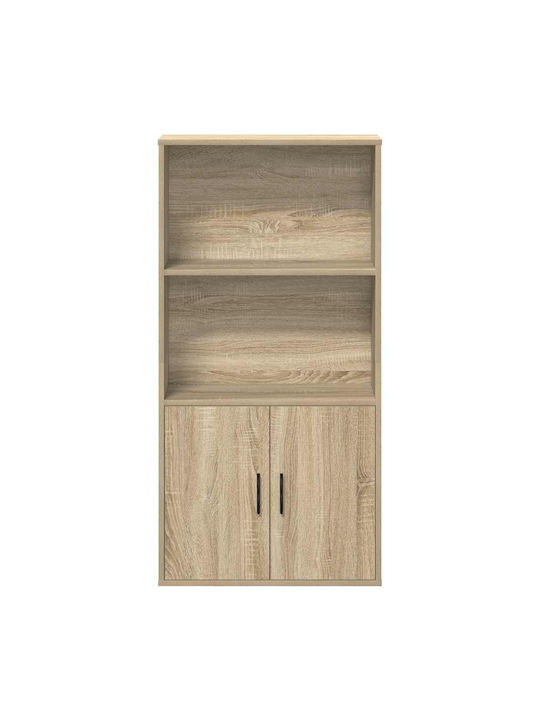 Sonoma Oak Bookcase 60x24x120cm