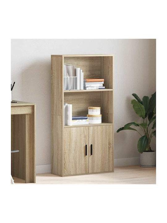 Bookcase Sonoma Oak 60x24x120cm