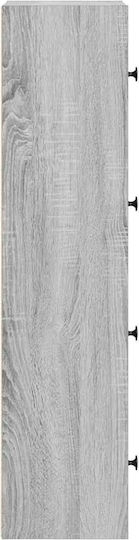 Шкаф за дневна от ПДЧ Сив Sonoma 40x24x102см