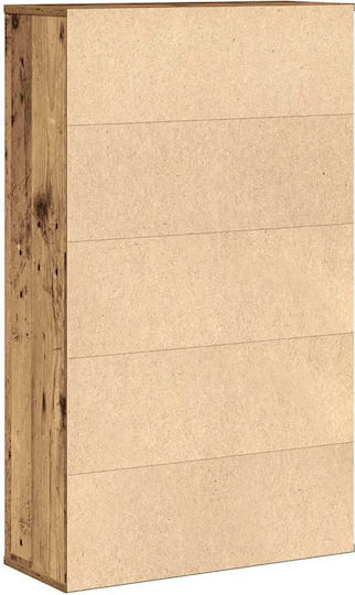 Bibliothek Braun 60x24x101,5cm