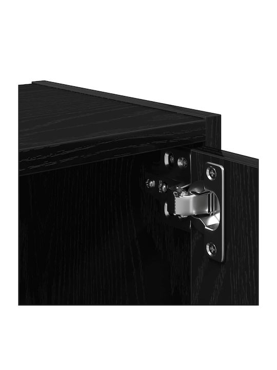 Cabinet Floor Black Oak 40x24x102cm