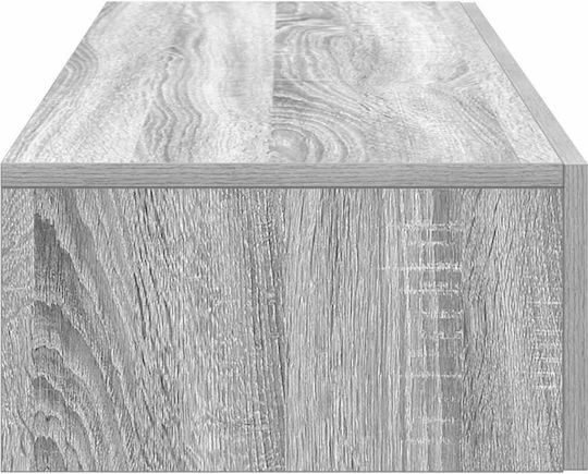 Grey Sonoma Wall Shelf 60x26.5x15 cm