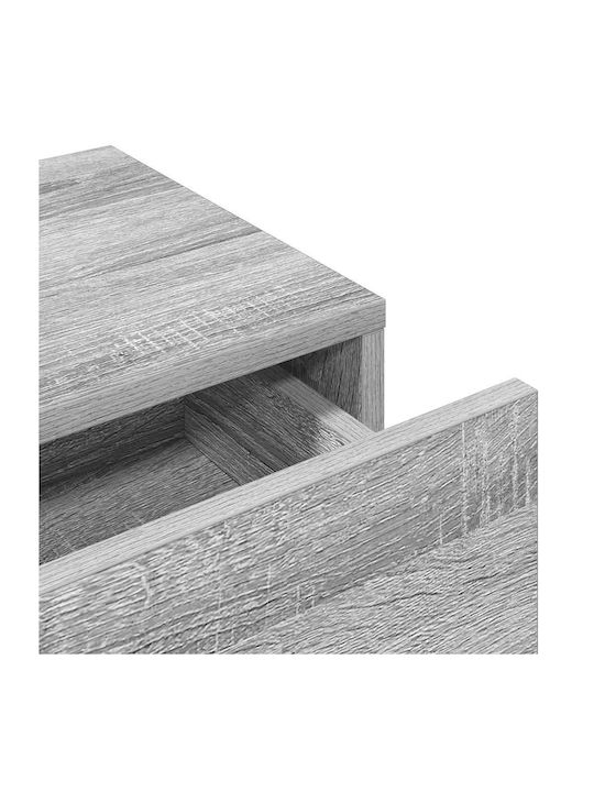 Grey Sonoma Wall Shelf 100x36x19cm