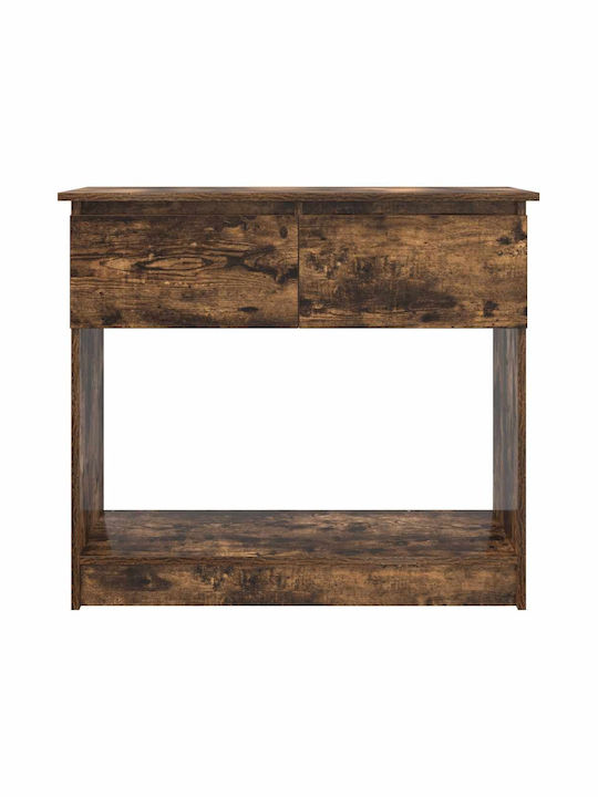 Wooden Console Table Coffee L85.5xW38.5xH74.5cm