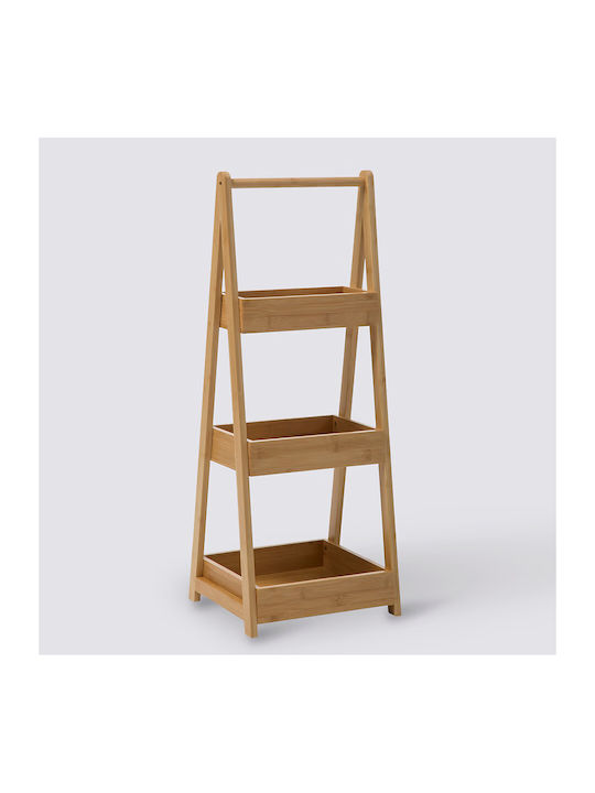 Bibliotecă 5five Bamboo 30x25,5x78 cm