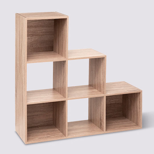 Beige Bookcase 102x32x102cm