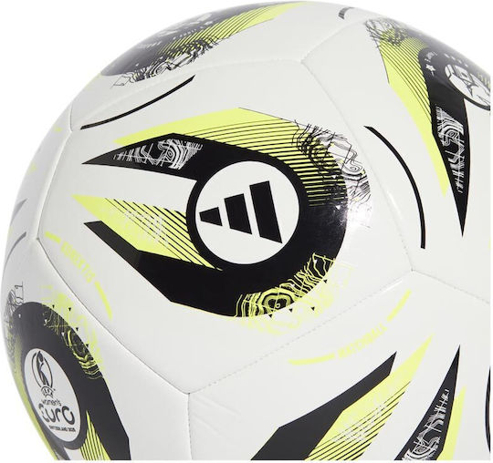 adidas Women's Euro25 Club Soccer Ball White