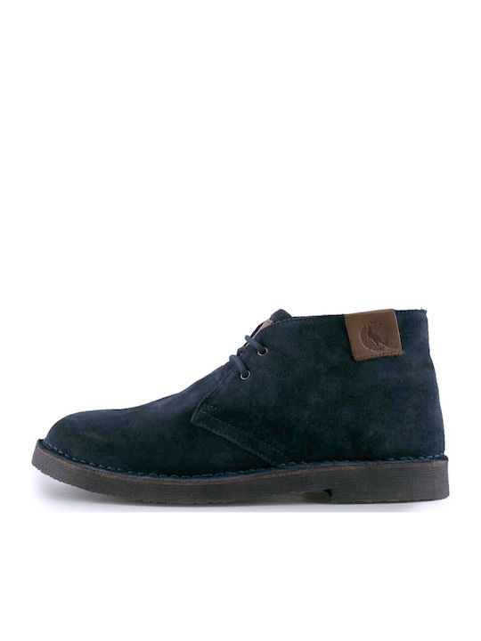 Blue Men's Boots