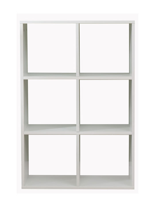 Bibliothek Boxy Weiß 70x29x104cm