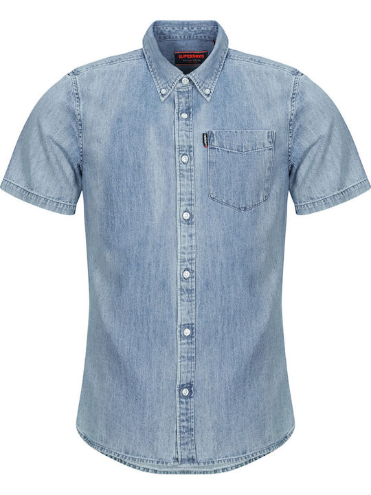 Κοντομάνικο Τζιν Πουκάμισο Denim