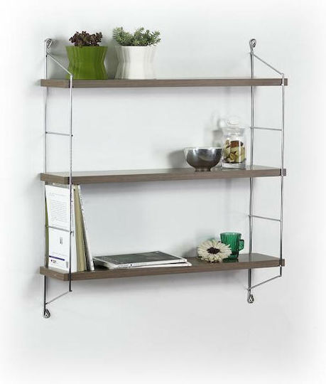Raft Elmira Culoare Nuc 67x15x56 cm