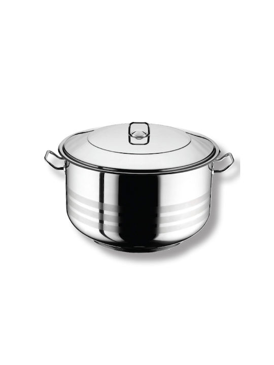 Hascevher Βαθιά Ανοξείδωτη Κατσαρόλα 8lt / 26cm