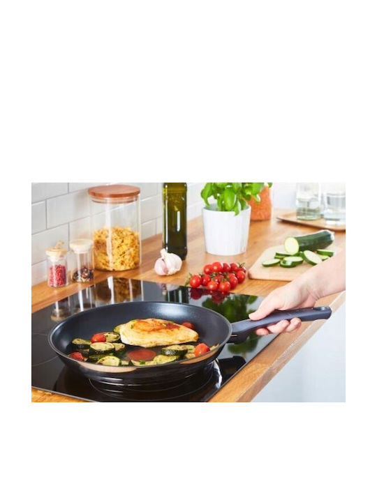 Tefal Daily Cook Σετ Τηγάνια από Αλουμίνιο Silver με Αντικολλητική Επίστρωση 2τμχ