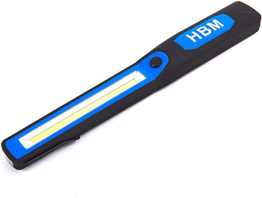 HBM Machines Φακός Συνεργείου Μπαταρίας LED με Φωτεινότητα έως 250lm