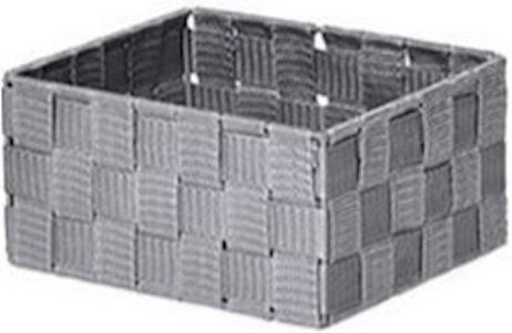 Atmosphera Aufbewahrungskorb Stoff Gray 20x16x10cm 1Stück