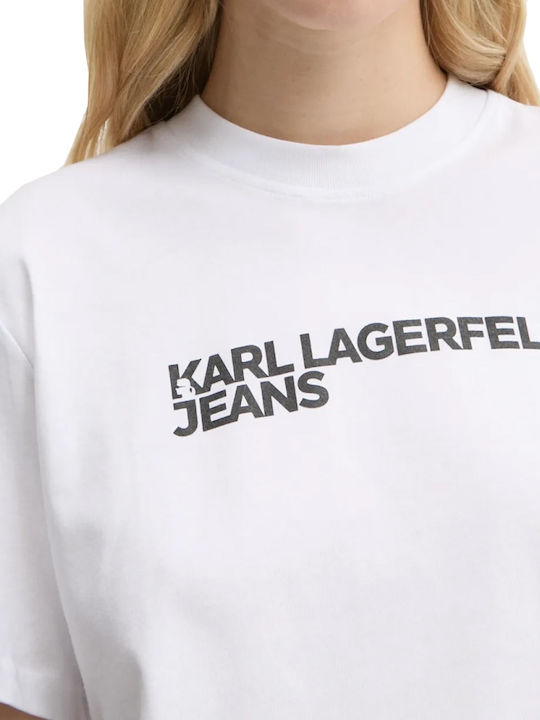 Γυναικείο T-shirt Λευκό-μαύρο