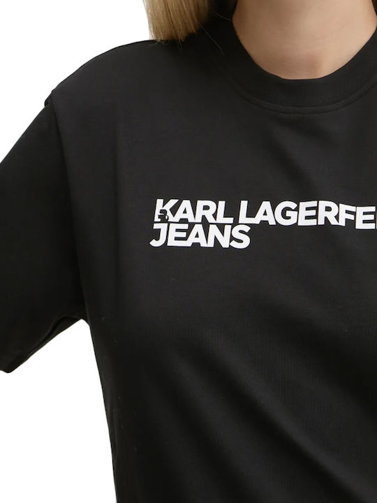 Tricou Damă Alb-Negru