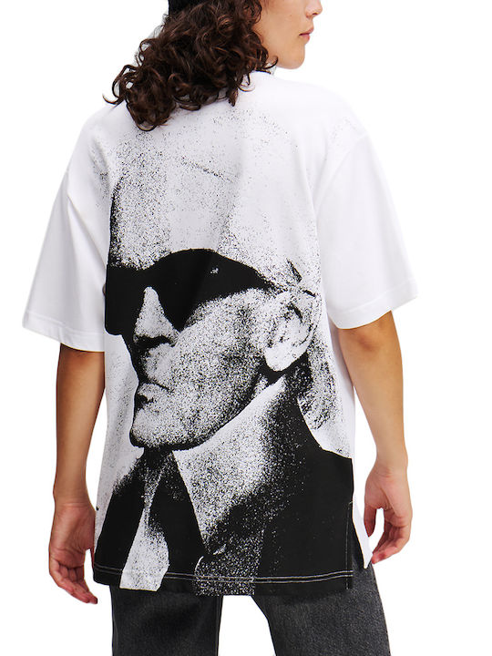 Karl Lagerfeld T-Shirt White-black A1W17030100