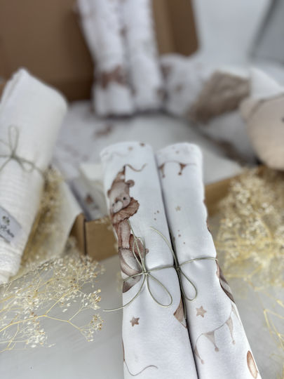 Velvet White Geschenkset für Babys