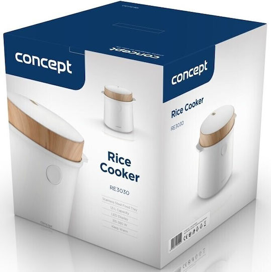 Concept Rice Cooker 380W cu Capacitate 1.5lt