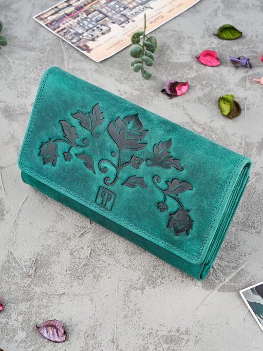 Set De piele Geantă de damă Rucsac Verde