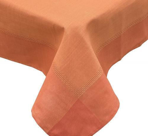 Linea Home Τραπεζομάντηλο Λινό Πορτοκαλί 140x140εκ.