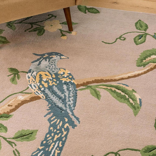 Laura Ashley Summer Palace Lucrat manual Covor Rectangular Din lână Multicolor