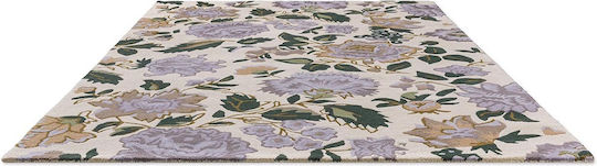 Laura Ashley Wendling Floral Lucrat manual Covor Rectangular Din lână Violet