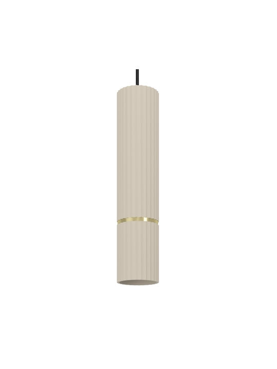 Eglo Pendant Light Beige with Socket GU10 77x9cm
