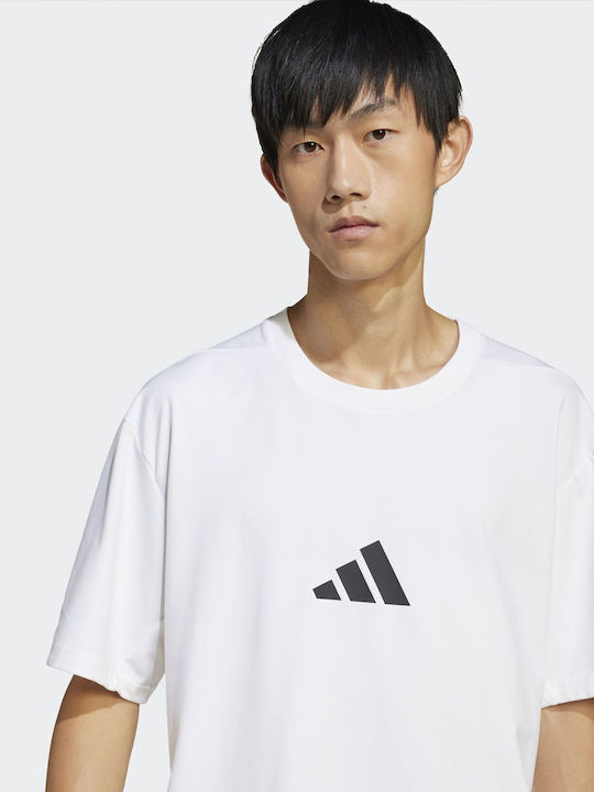 M Z.n.e Sportliches T-Shirt Weiß