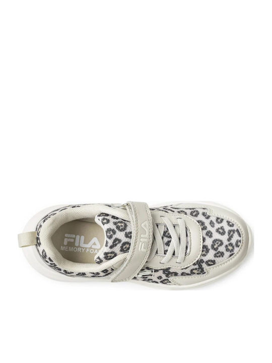 Memory Abel 3 V Kids Sneakers with Scratch Beige