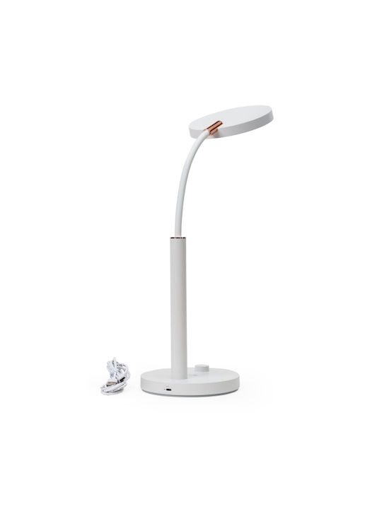 Platinet LED Φωτιστικό Γραφείου σε Λευκό Χρώμα