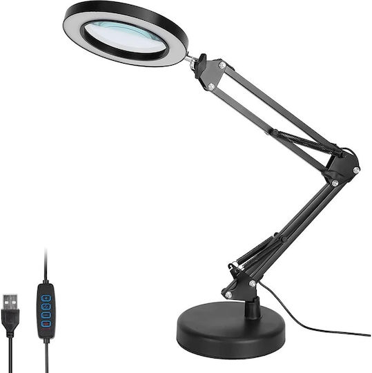Lamp 10 Tabletop Magnifying Lense with Light 1pcs