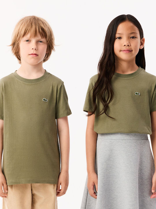 Lacoste Kinder-T-Shirt Haki