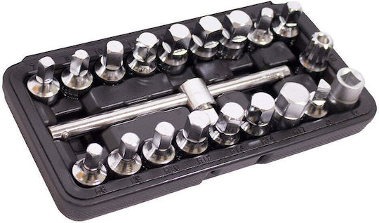 20-piece Kroftools Oil Filter Wrench Set