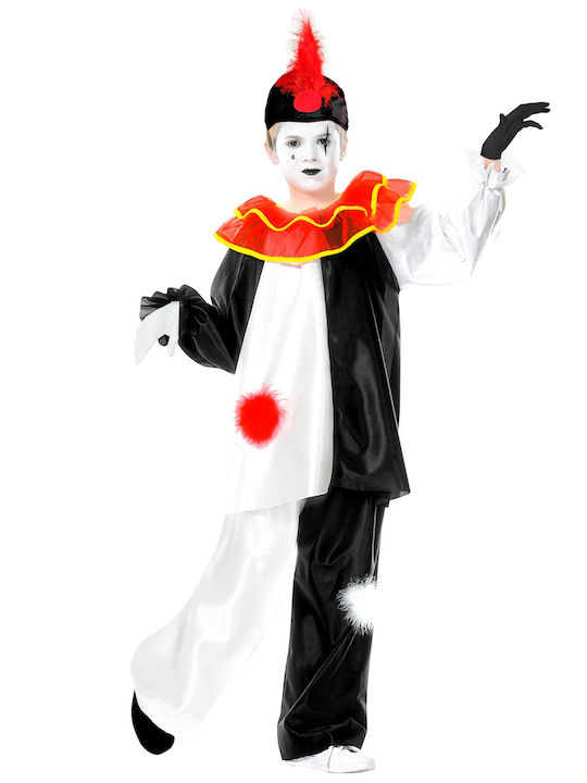 Kids Carnival Costume PIERROT