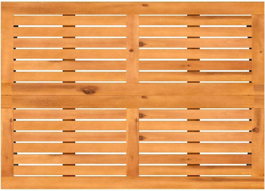 Masă Exterior Bej 105x75x72cm