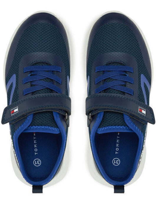 Kinder Sneakers mit Klettverschluss Blau