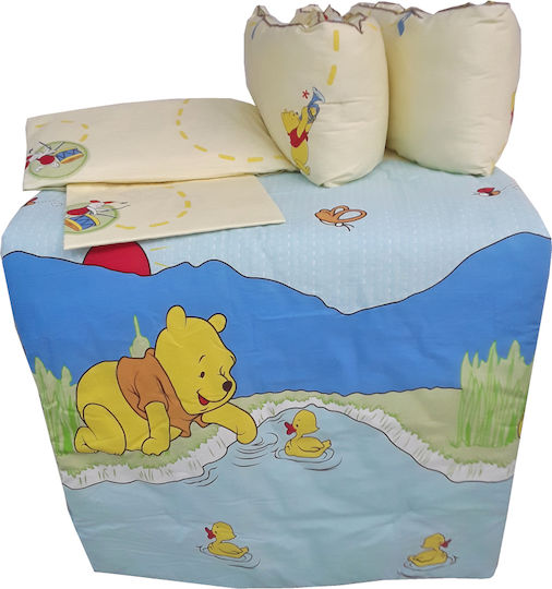 Beboulino Baby Crib Bedding Set 6pcs