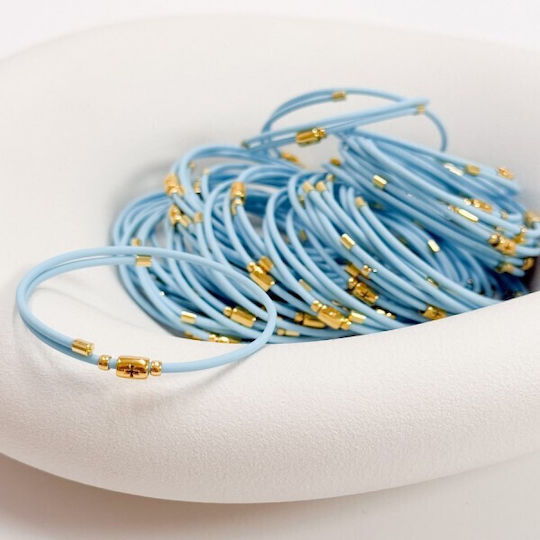 Celfie & CO Christening Charm Bracelet Light Blue 50 Pieces