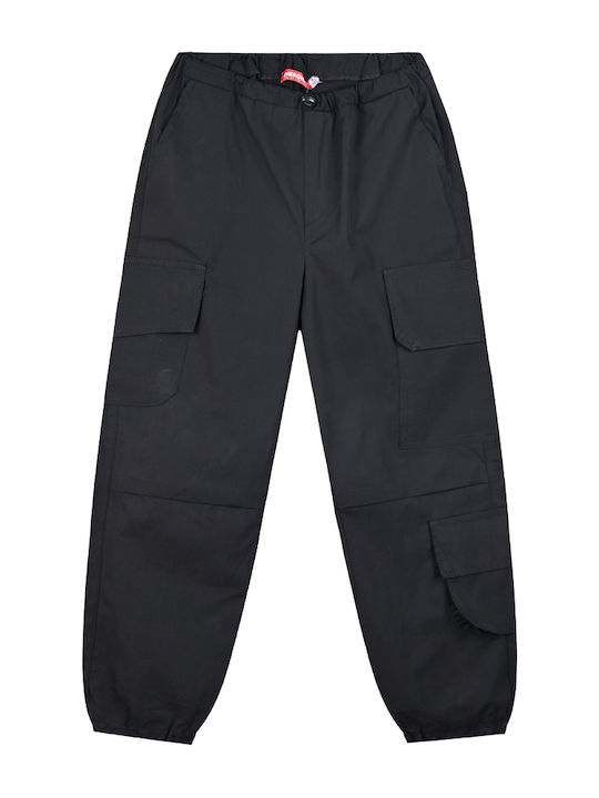 Energiers Kids' Cargo Pants Black