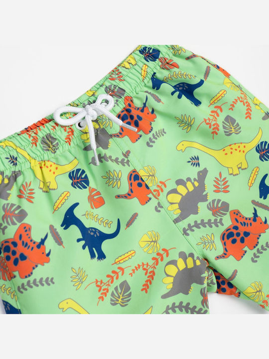 Funky Kids Swimwear Swim Shorts Phosphorescent Green