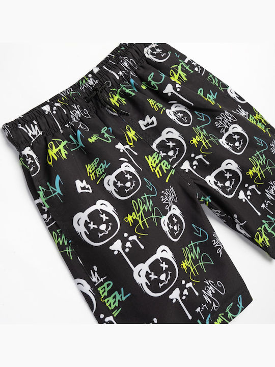 Funky Kids Swimwear Swim Shorts Black