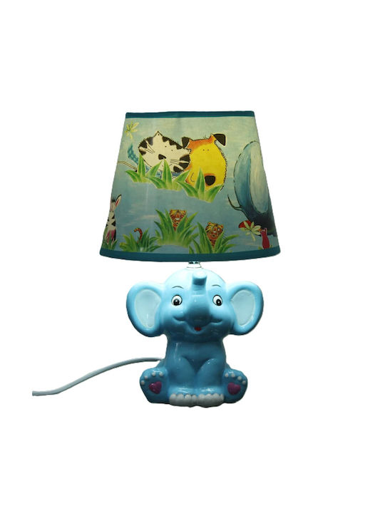 La Belle Maison Kids Decorative Lamp Blue 32x20cm