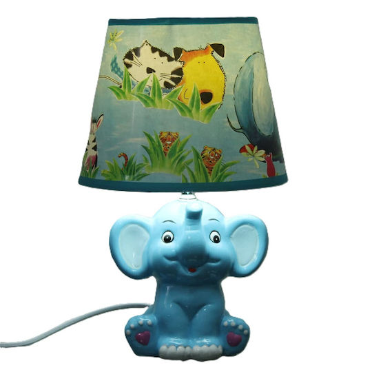 La Belle Maison Kids Decorative Lamp Blue 32x20cm